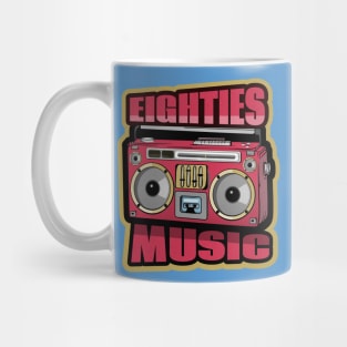 Eighties Music Mug